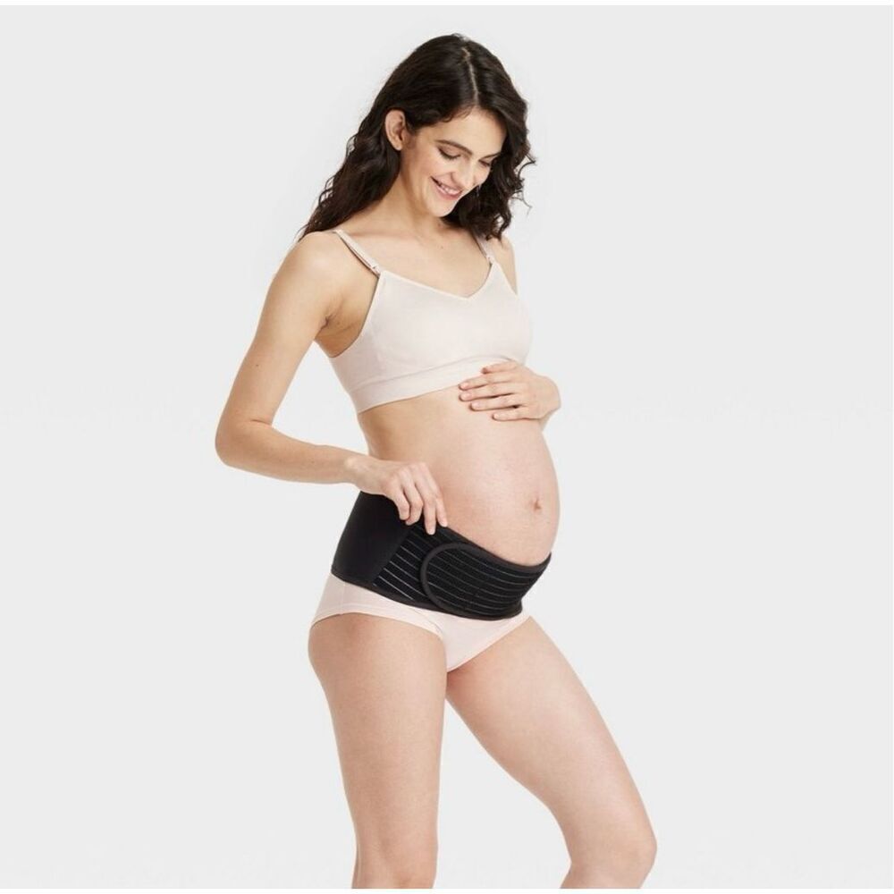 🌸 Ingrid and Isabel Black Pregnancy Support Belt Size Medium/Large New - Picture 3 of 6